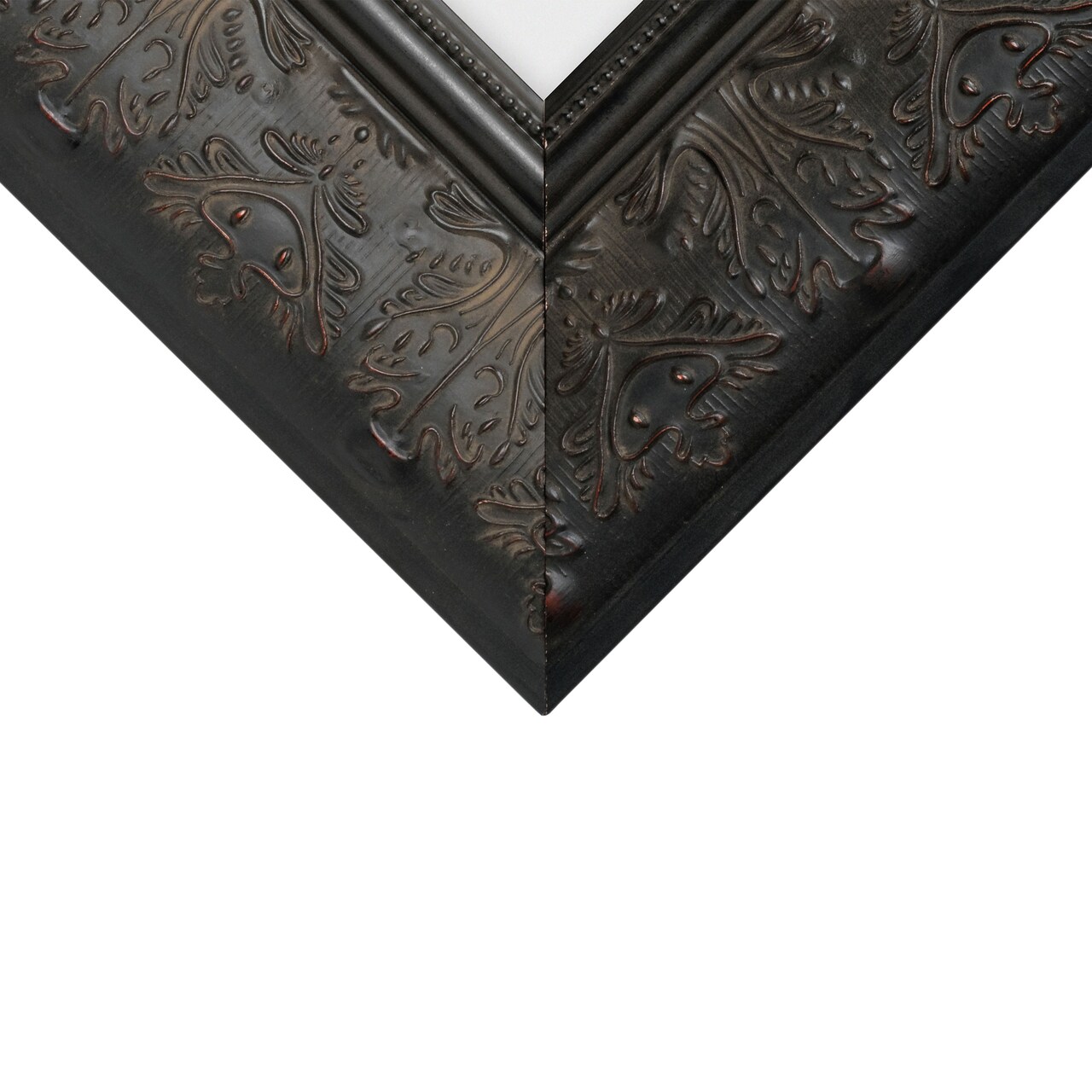 16x16 Picture Frame, Borromini 3.25 Inch Wood Moulding, Wall Display Frame for Art, Posters, or Photos by wallsthatspeak